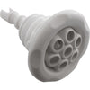 Jet Intl, WW Poly Storm Gun, 3-3/8"fd, Mass, Txt Scal, Wht, Thd