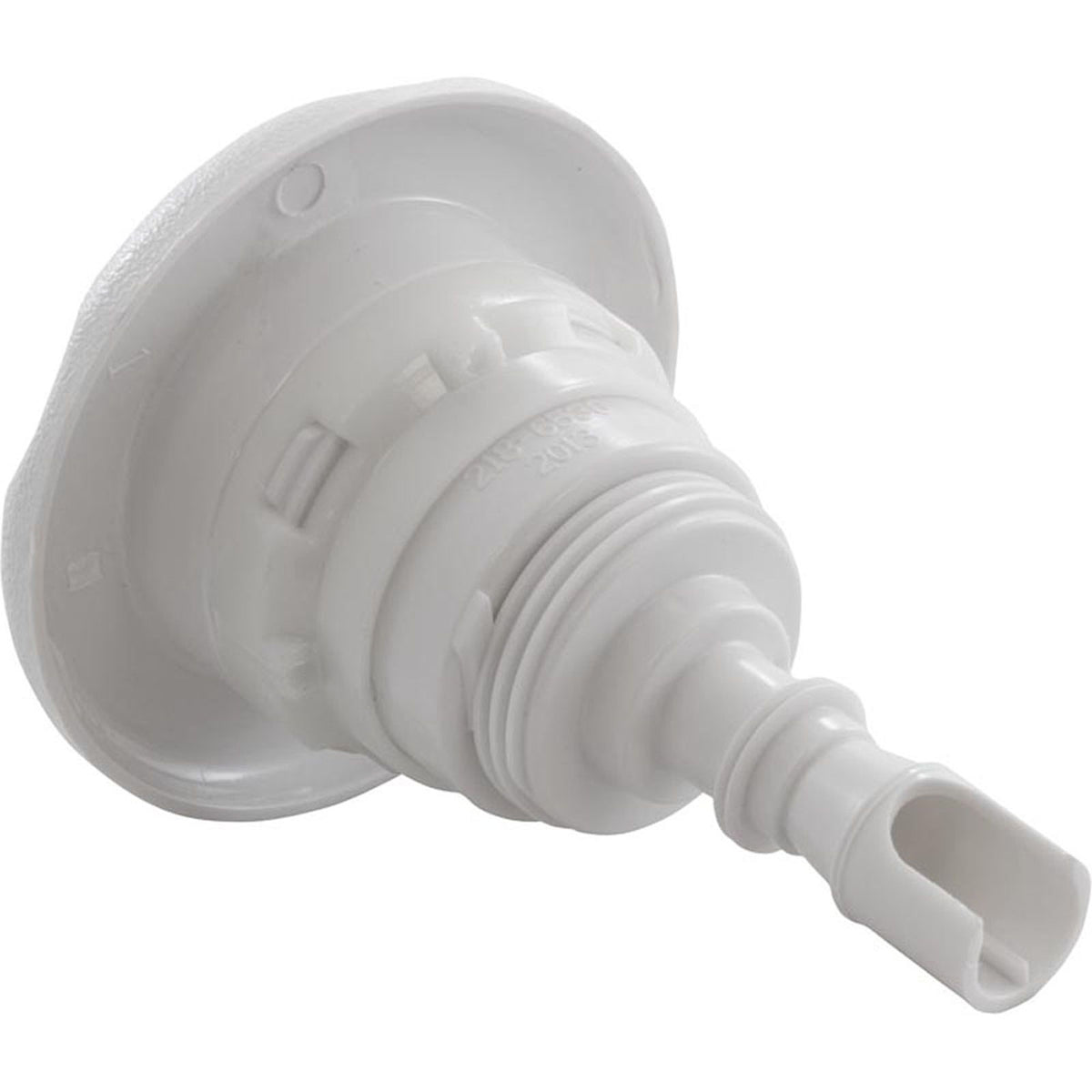 Jet Intl, WW Poly Storm Gun, 3-3/8"fd, Mass, Txt Scal, Wht, Thd