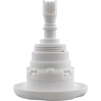 Jet Intl, WW Poly Storm Gun, 3-3/8"fd, Mass, Txt Scal, Wht, Thd