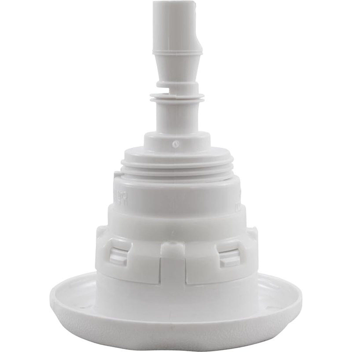 Jet Intl, WW Poly Storm Gun, 3-3/8"fd, Mass, Txt Scal, Wht, Thd