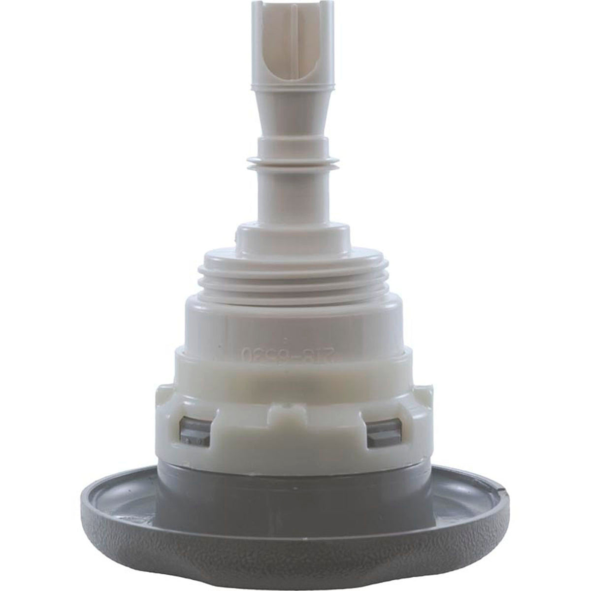 Jet Intl, WW Poly Storm Gun, 3-3/8"fd, Mass, Txt Scal, Gry, Thd