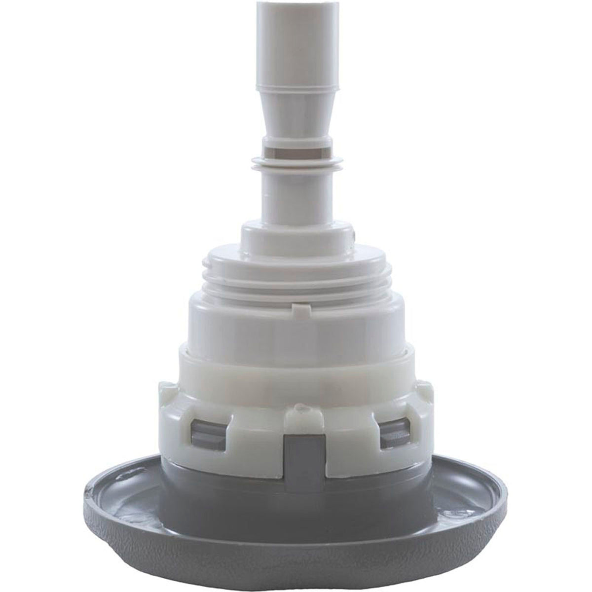 Jet Intl, WW Poly Storm Gun, 3-3/8"fd, Mass, Txt Scal, Gry, Thd