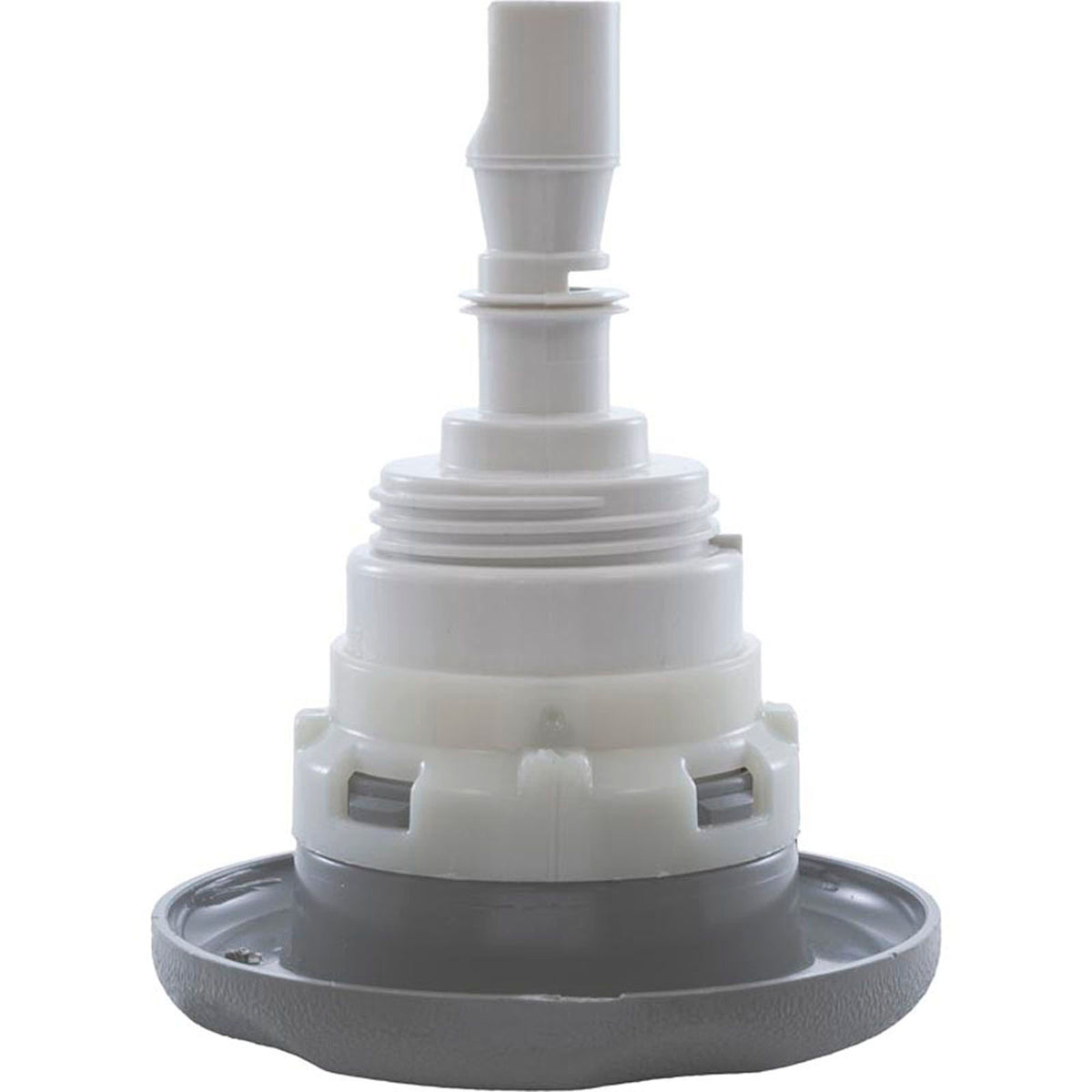 Jet Intl, WW Poly Storm Gun, 3-3/8"fd, Mass, Txt Scal, Gry, Thd