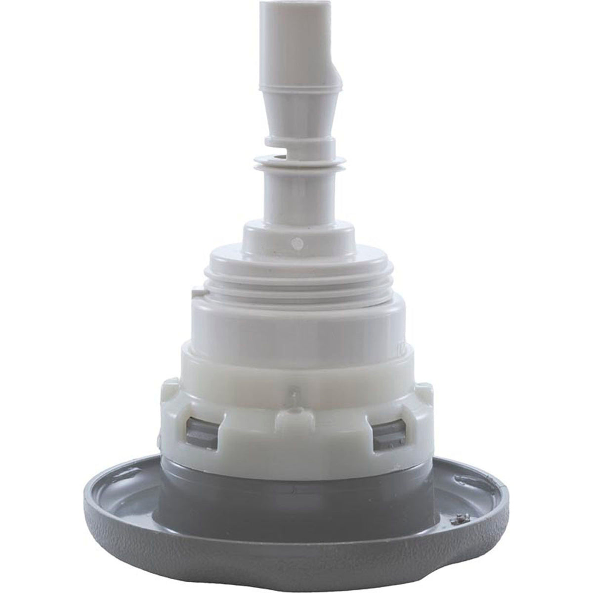 Jet Intl, WW Poly Storm Gun, 3-3/8"fd, Mass, Txt Scal, Gry, Thd