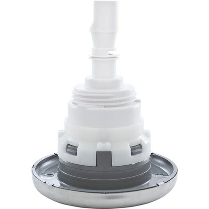 Cañón de asalto Jet Intl, WW Poly Storm, 3-3/8" fd, masa, liso, acero inoxidable/gris, rosca