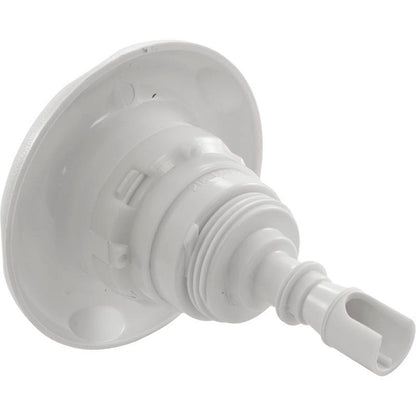 Jet Intl, WW Poly Storm, 4"fd, Massage, Txt Scal, White, Thd