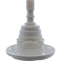 Jet Intl, WW Poly Storm, 4"fd, Massage, Txt Scal, White, Thd