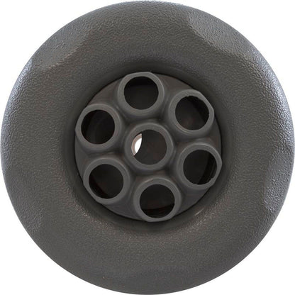 Jet Intl, WW Poly Storm, 4"fd, Massage, Txt Scal, Gry,Thd