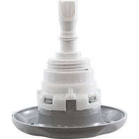 Jet Intl, WW Poly Storm, 4"fd, Massage, Txt Scal, Gry,Thd