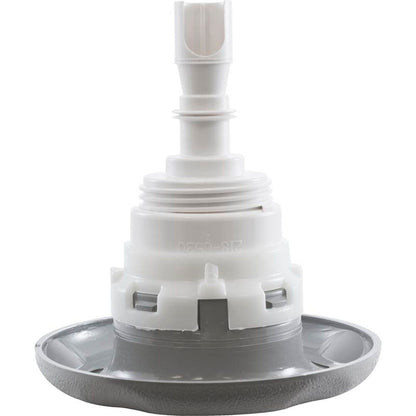 Jet Intl, WW Poly Storm, 4"fd, Massage, Txt Scal, Gry,Thd