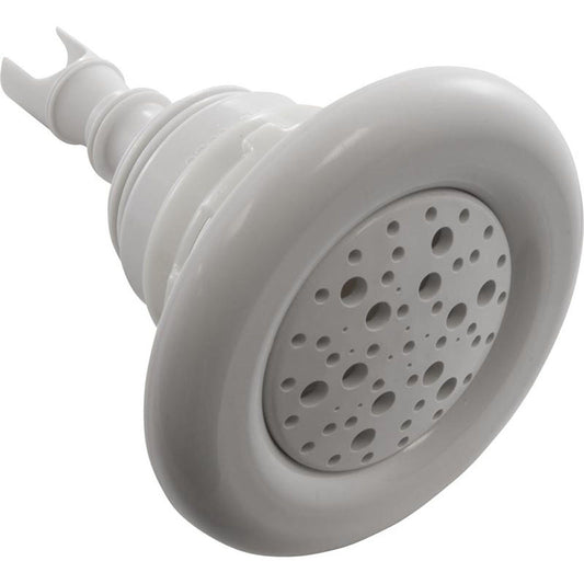 Cañón de asalto Jet Intl, WW Poly Storm, 3-3/8" fd, multimasa, liso, blanco, rosca