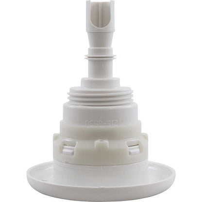 Jet Intl, WW Poly Storm Gun, 3-3/8"fd, Massage, Smth, Wht, Thd