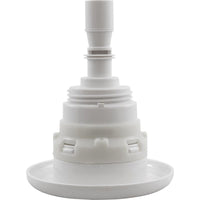 Jet Intl, WW Poly Storm Gun, 3-3/8"fd, Massage, Smth, Wht, Thd