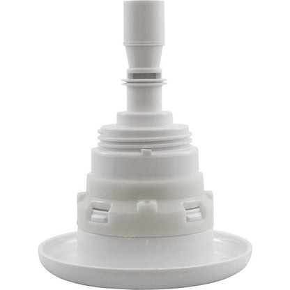 Jet Intl, WW Poly Storm Gun, 3-3/8"fd, Massage, Smth, Wht, Thd