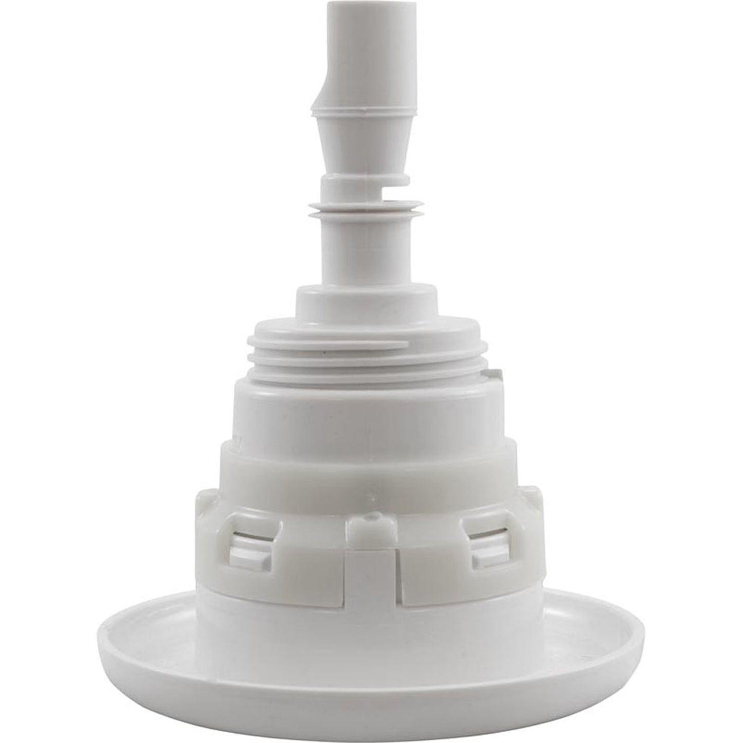 Jet Intl, WW Poly Storm Gun, 3-3/8"fd, Massage, Smth, Wht, Thd