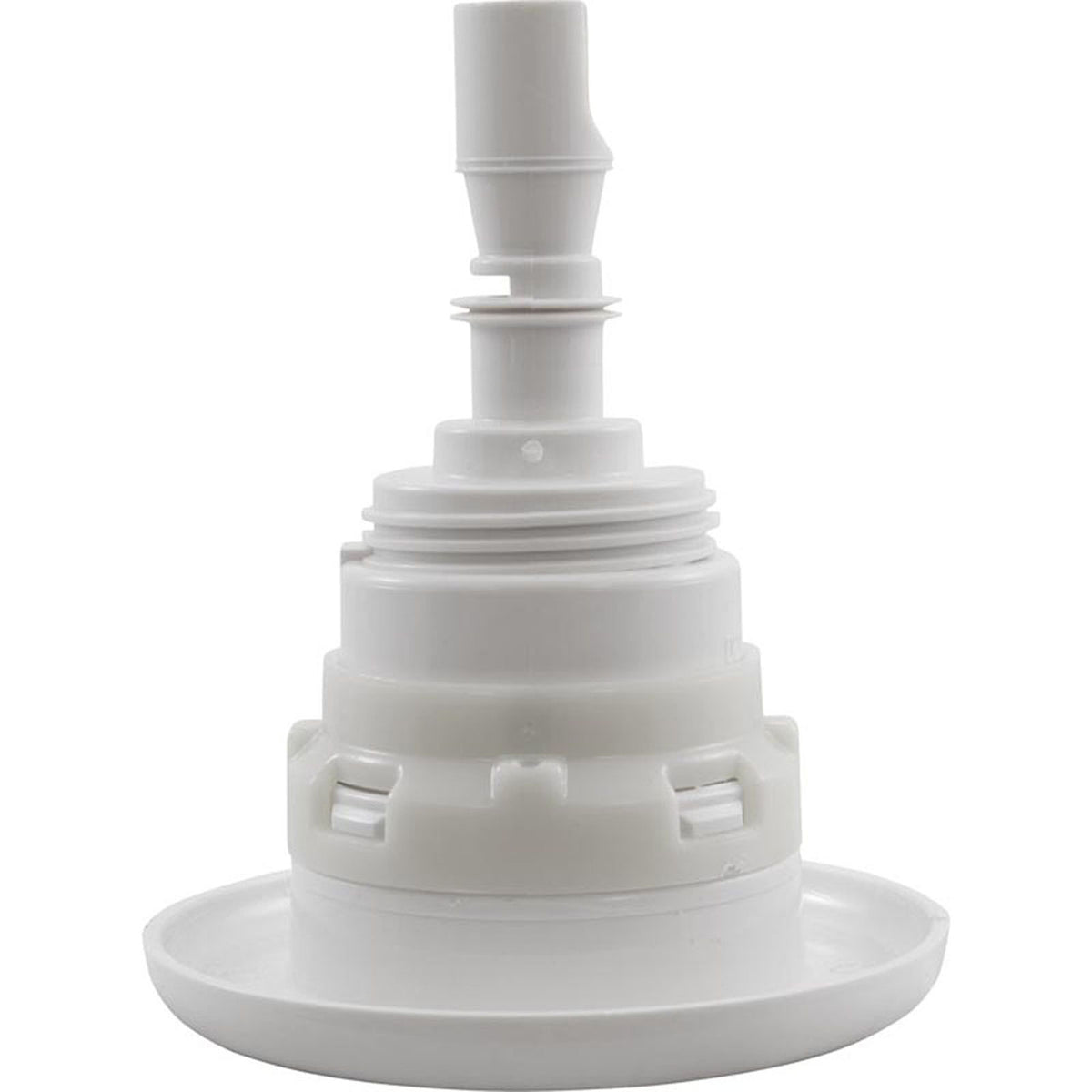 Jet Intl, WW Poly Storm Gun, 3-3/8"fd, Massage, Smth, Wht, Thd