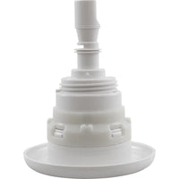 Jet Intl, WW Poly Storm Gun, 3-3/8"fd, Massage, Smth, Wht, Thd