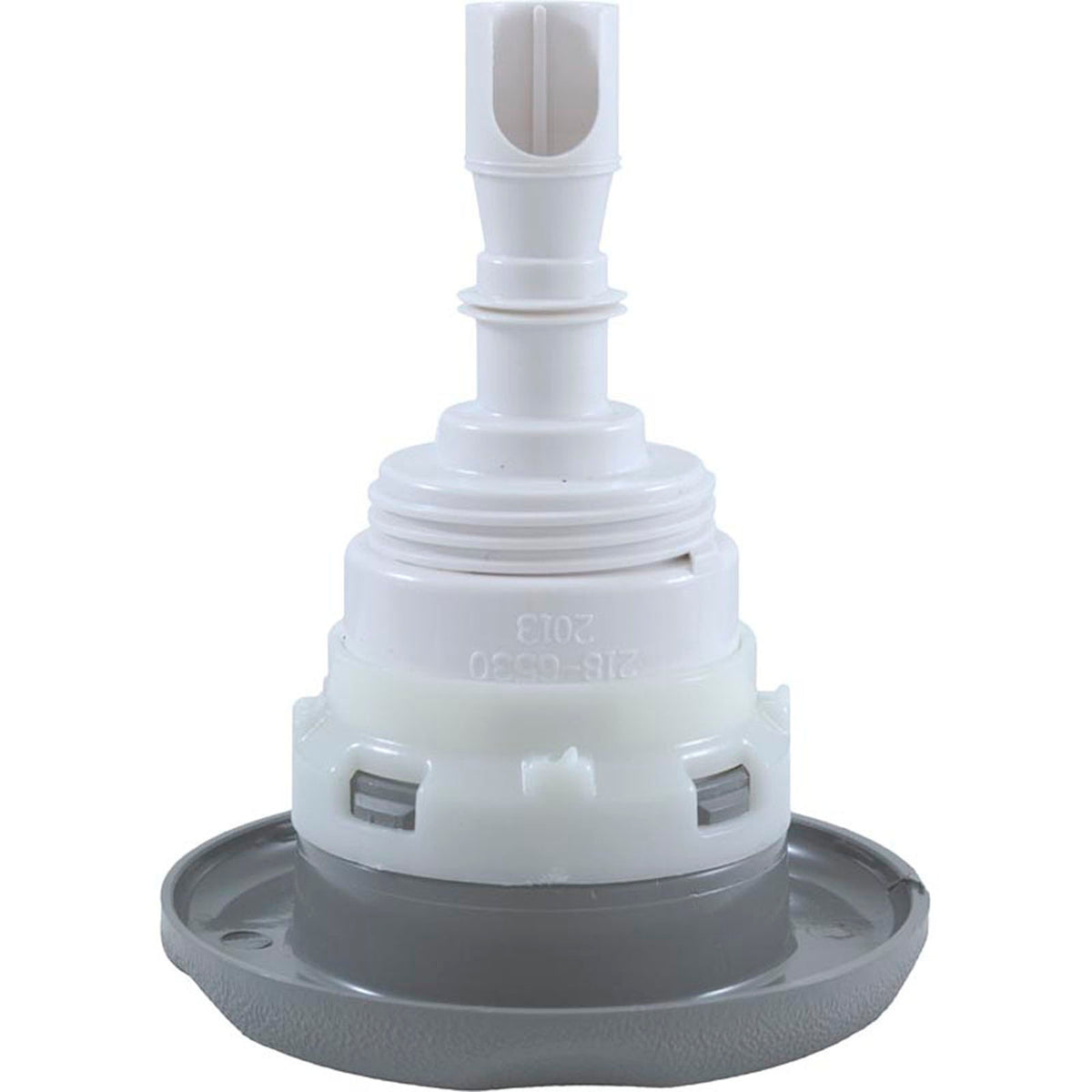 Jet Intl, cañón de asalto Poly Storm de la Segunda Guerra Mundial, 3-3/8" de frente, masa media, escala de texto, cañón, rosca