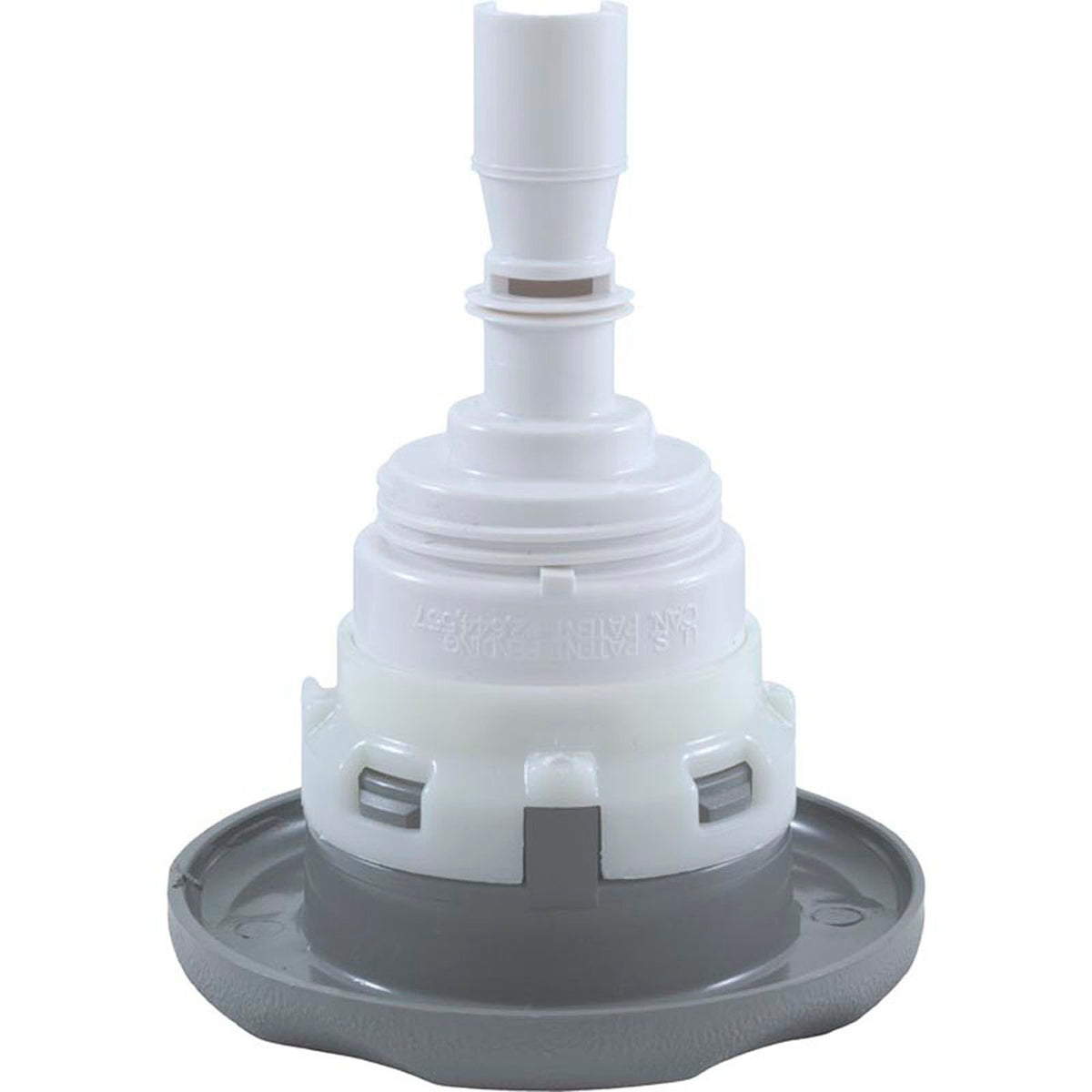 Jet Intl, WW Poly Storm Gun3-3/8"fd, MltMass, Txt Scal, Gry, Thd