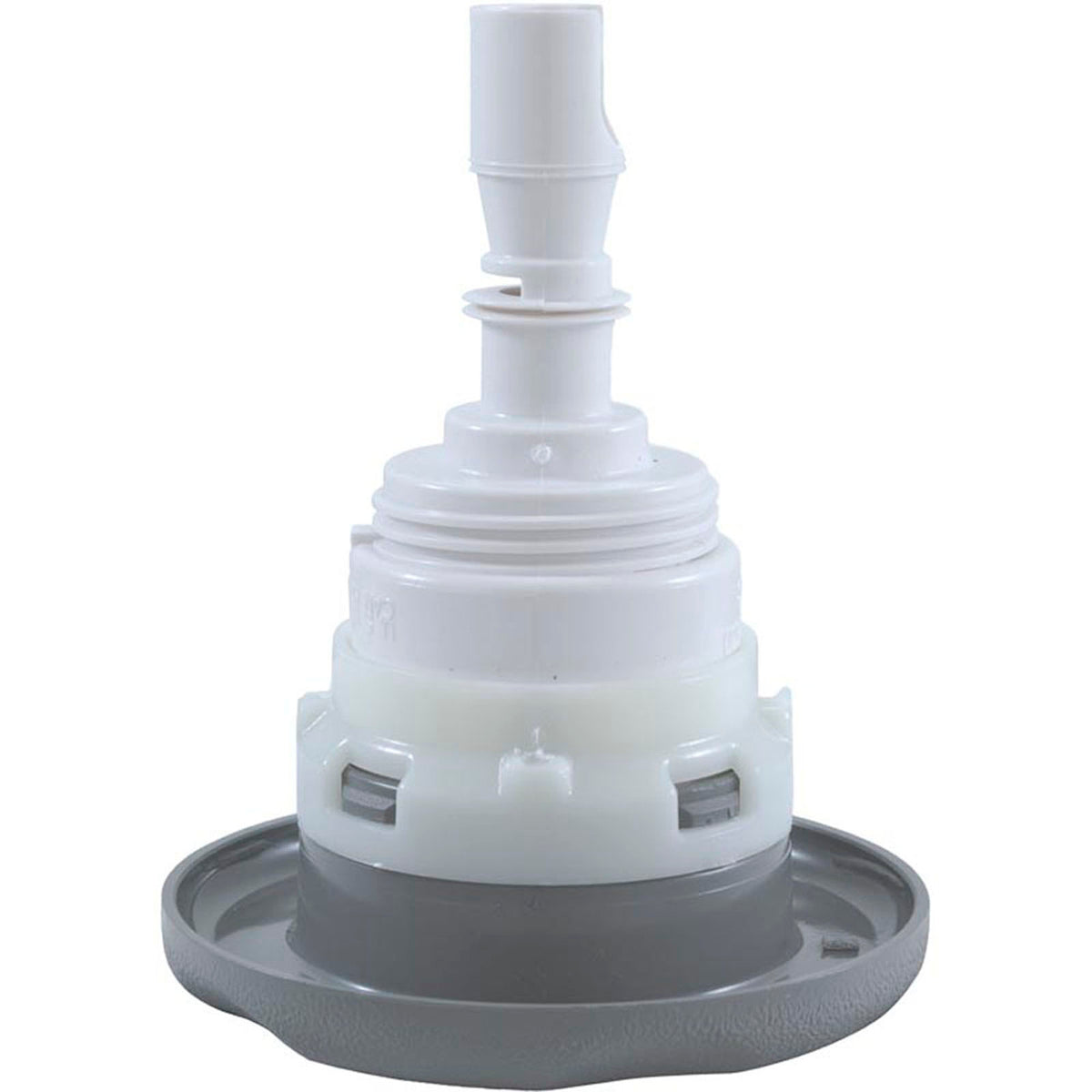 Jet Intl, WW Poly Storm Gun3-3/8"fd, MltMass, Txt Scal, Gry, Thd