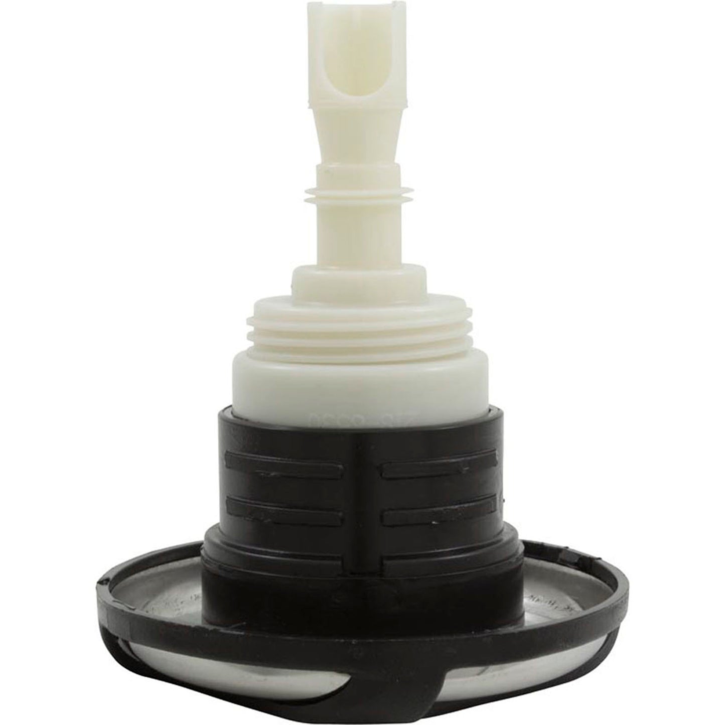 Jet Intl, WW Poly Storm, Swirl, 3-5/8"fd, Dir, SS/Blk, Thd