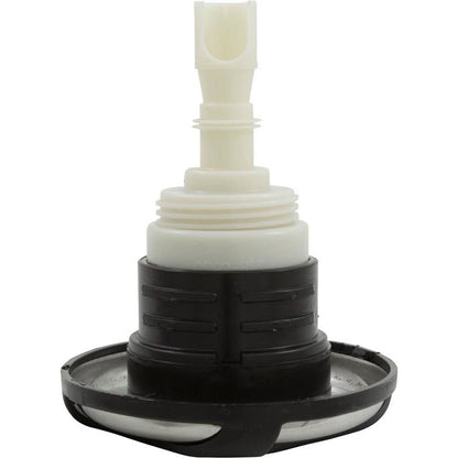 Jet Intl, WW Poly Storm, Swirl, 3-5/8"fd, Dir, SS/Blk, Thd