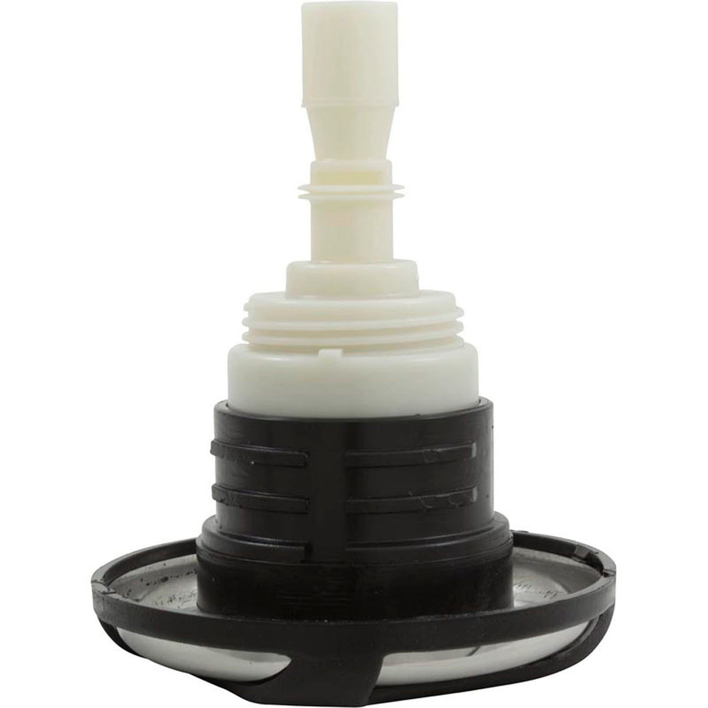 Jet Intl, WW Poly Storm, Swirl, 3-5/8"fd, Dir, SS/Blk, Thd