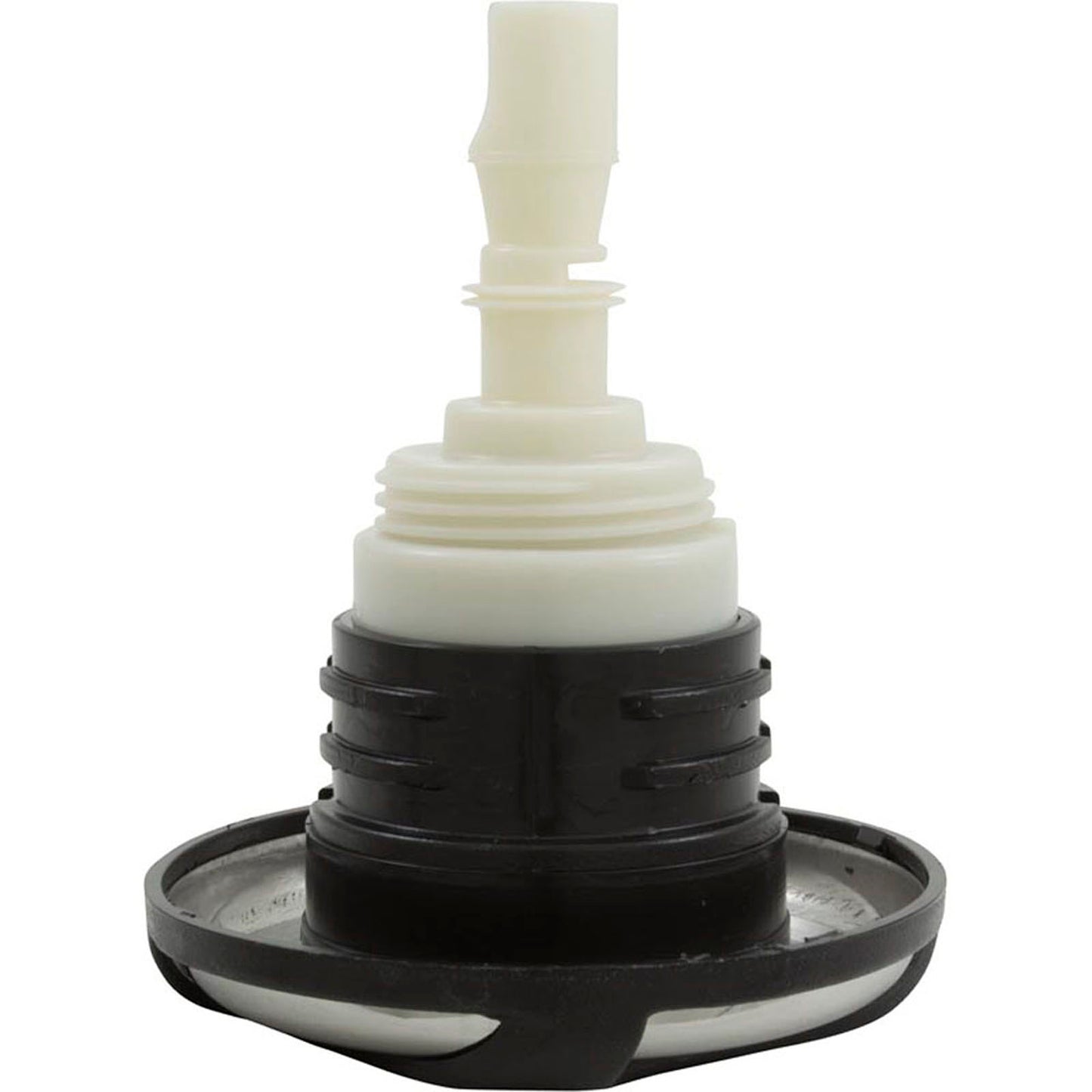 Jet Intl, WW Poly Storm, Swirl, 3-5/8"fd, Dir, SS/Blk, Thd