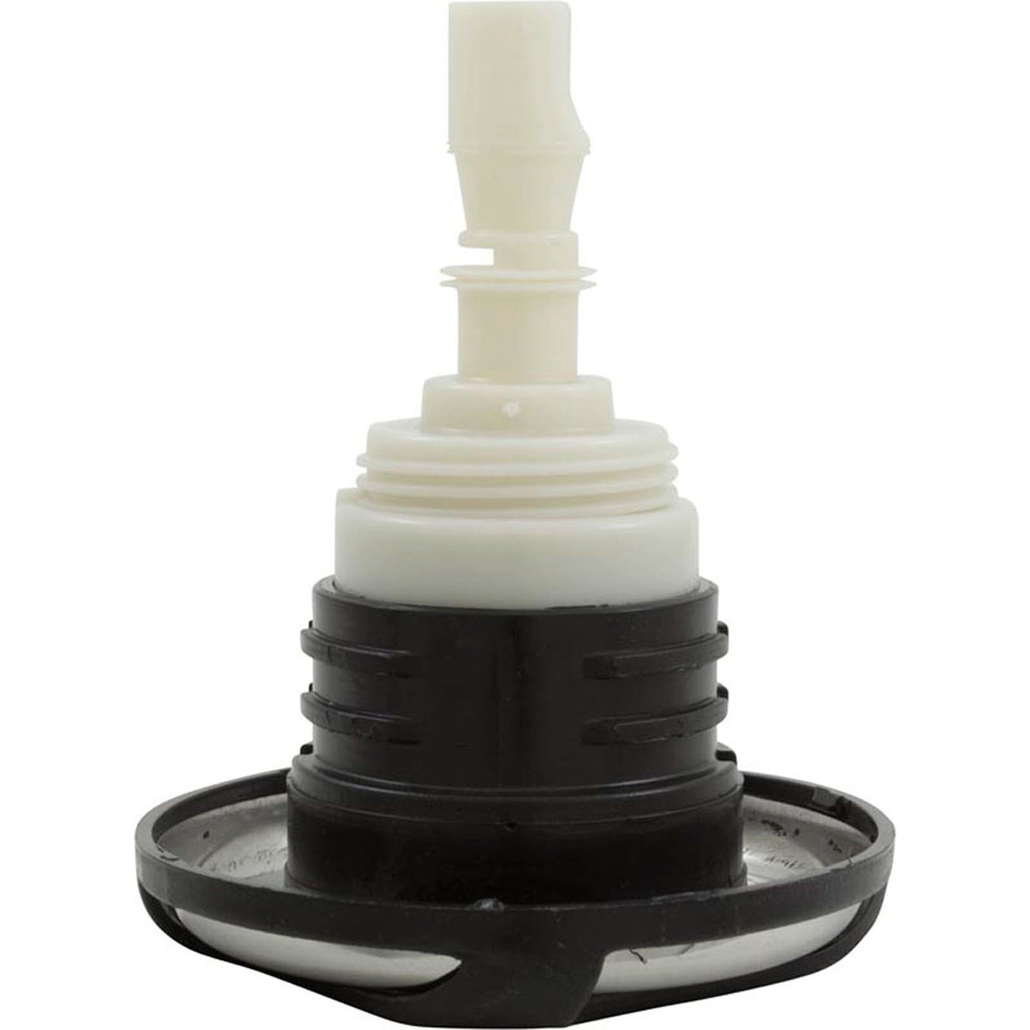 Jet Intl, WW Poly Storm, Swirl, 3-5/8"fd, Dir, SS/Blk, Thd