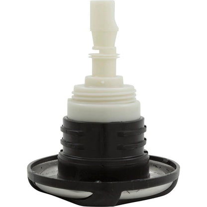 Jet Intl, WW Poly Storm, Swirl, 3-5/8"fd, Dir, SS/Blk, Thd