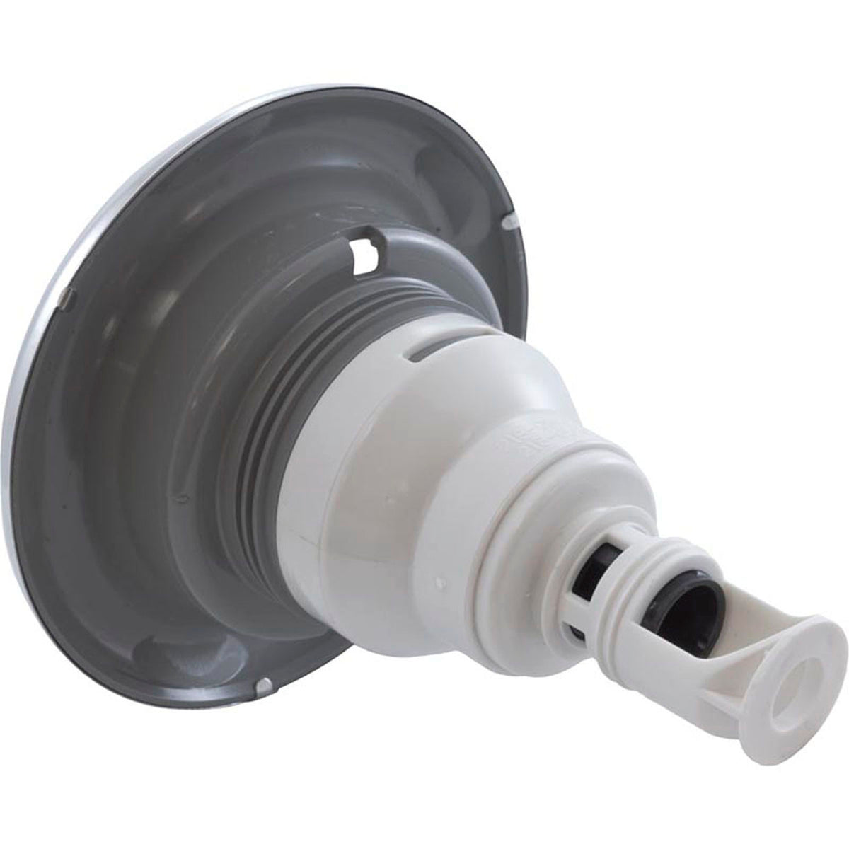 Jet Intl, WW Power Storm, 5"fd, Dir, Scalloped, SS/Gry, Thd