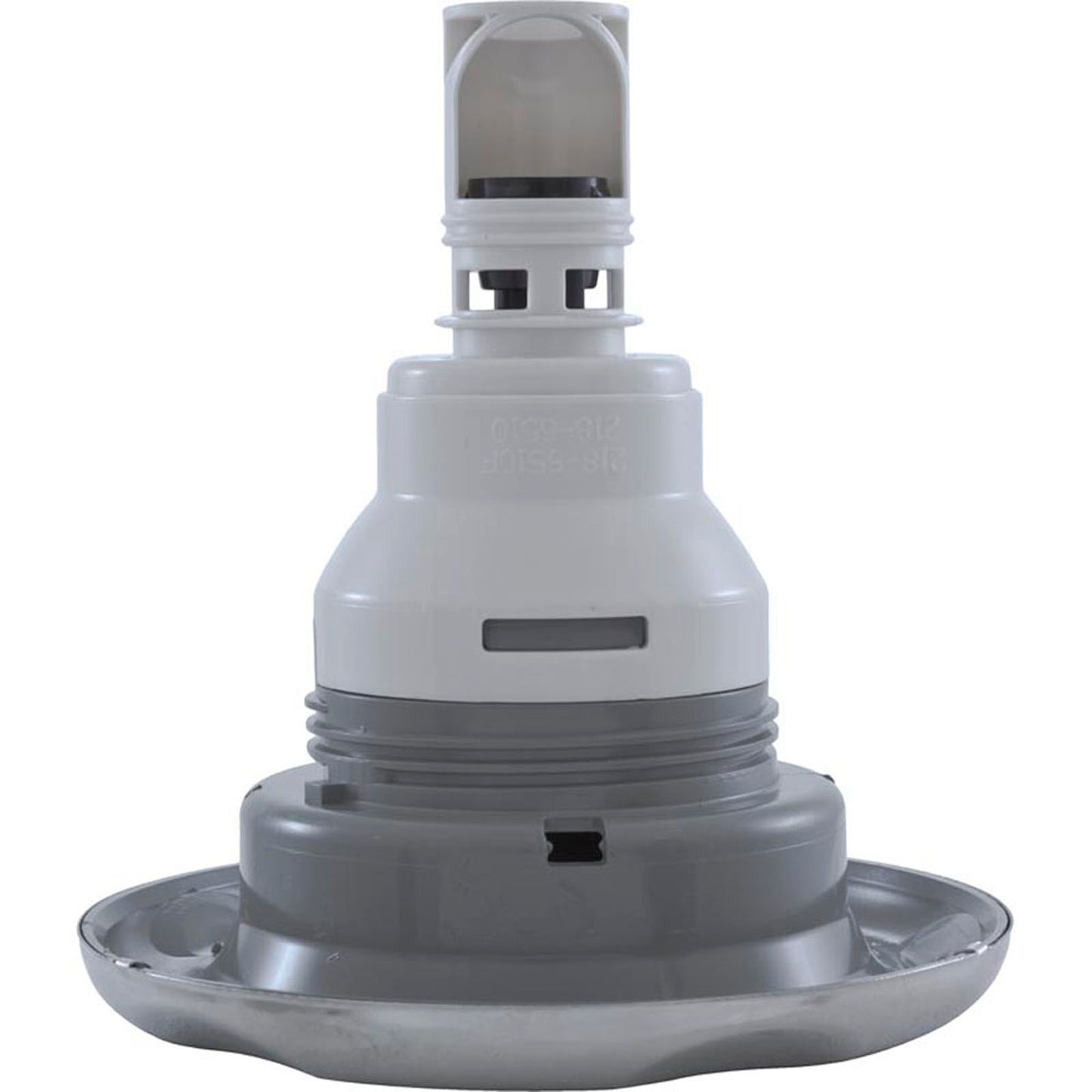 Jet Intl, WW Power Storm, 5"fd, Dir, Scalloped, SS/Gry, Thd