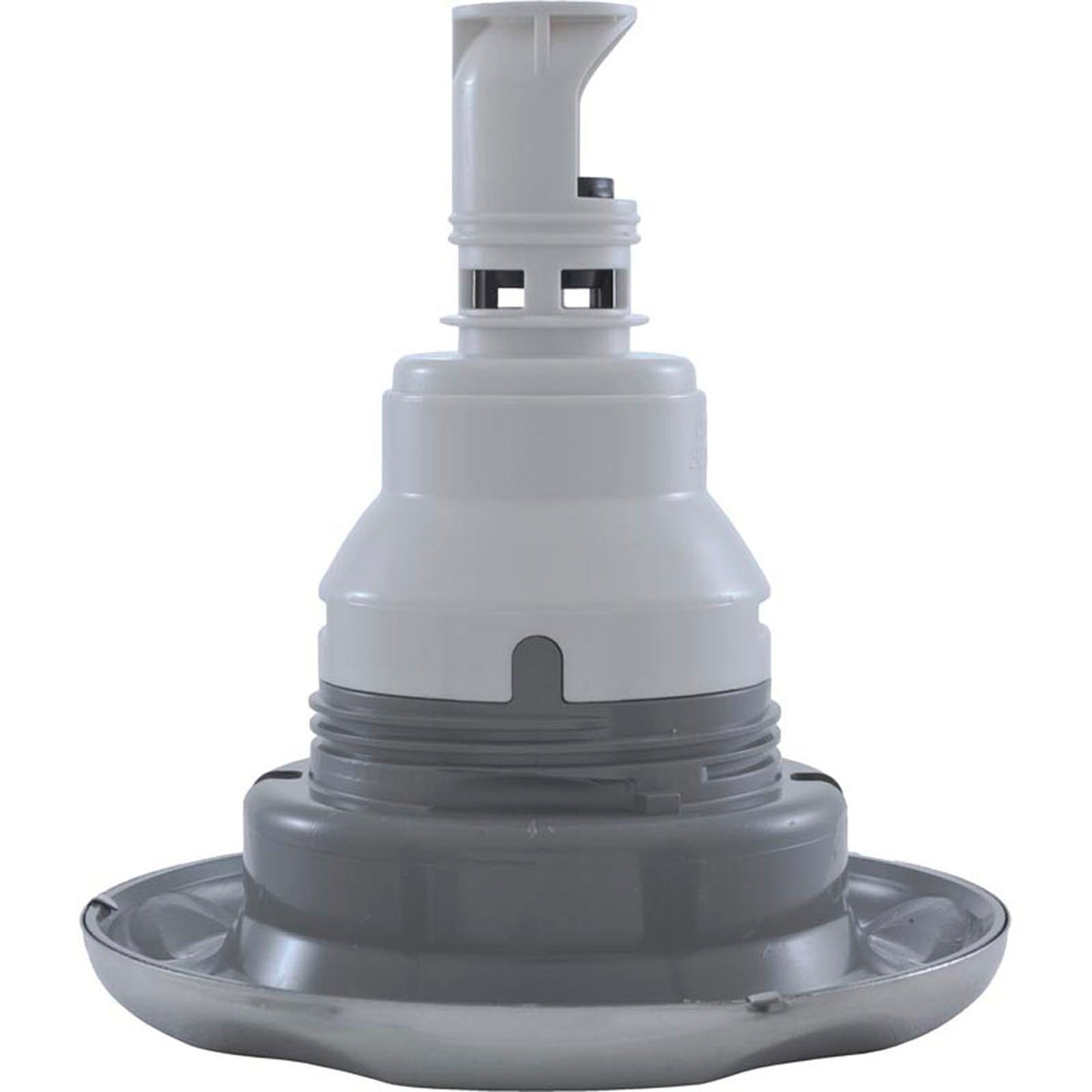 Jet Intl, WW Power Storm, 5"fd, Dir, Scalloped, SS/Gry, Thd