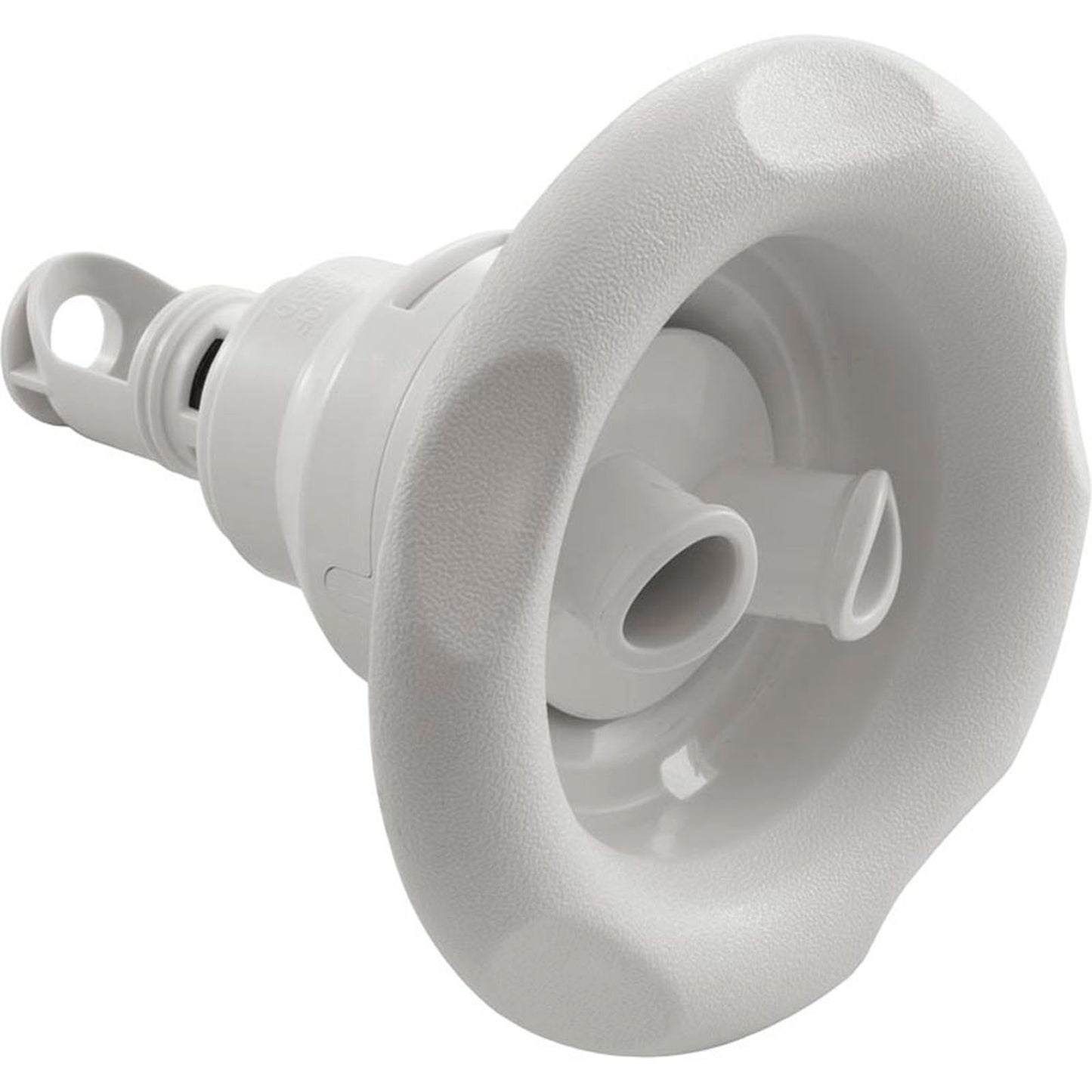 Jet Intl, WW Power Storm, 5"fd, Twin Roto, Txt Scal, Wht, Thd