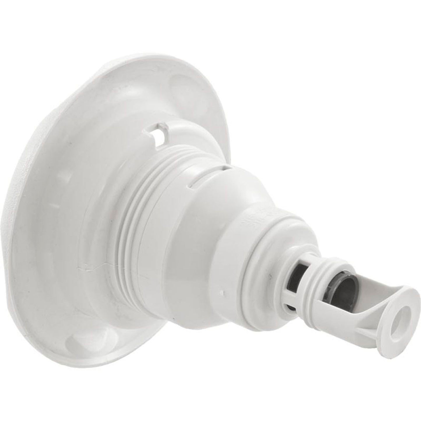 Jet Intl, WW Power Storm, 5"fd, Twin Roto, Txt Scal, Wht, Thd