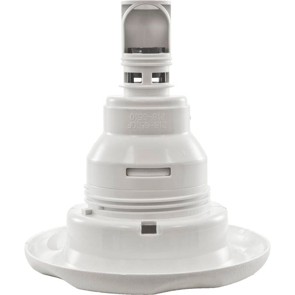 Jet Intl, WW Power Storm, 5"fd, Twin Roto, Txt Scal, Wht, Thd