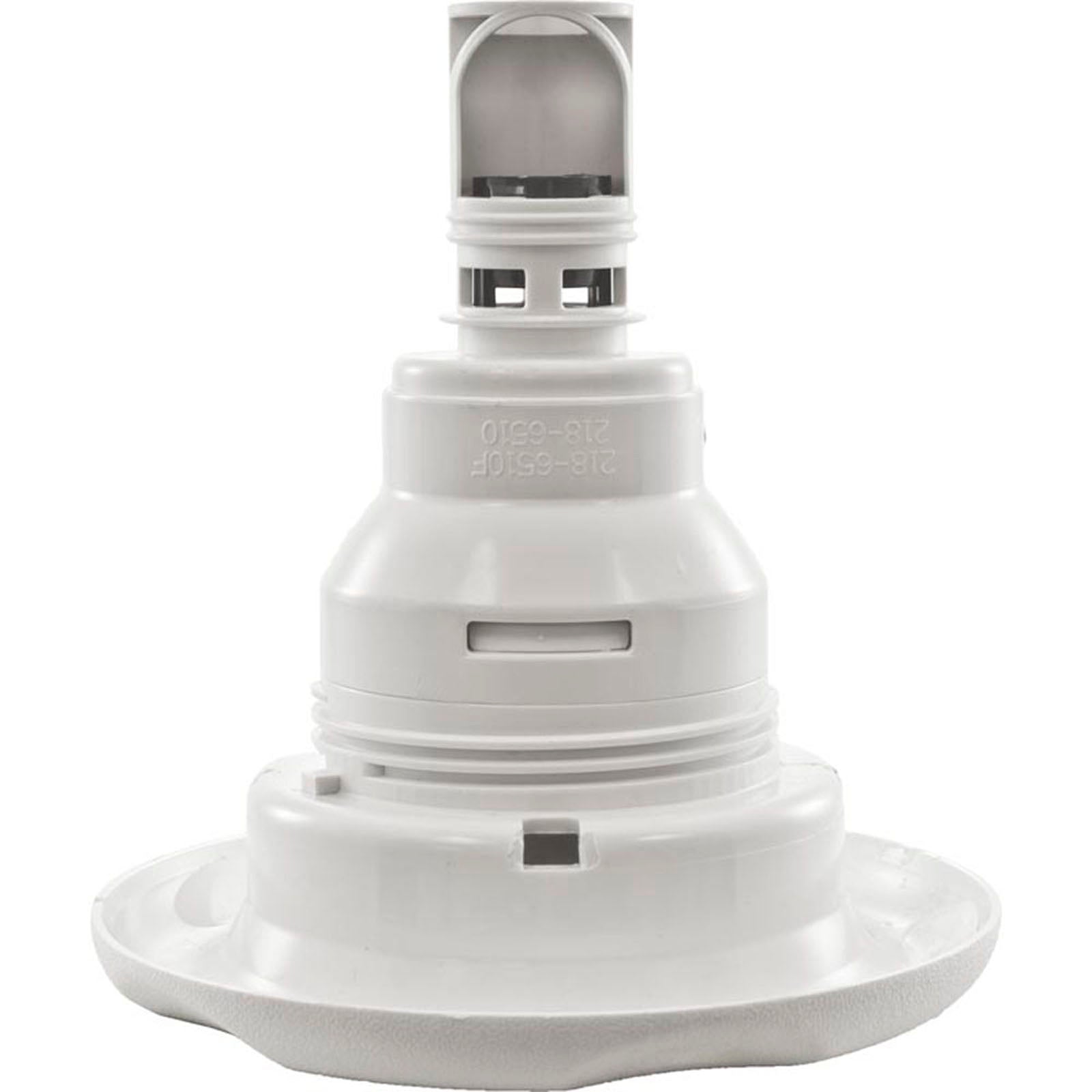 Jet Intl, WW Power Storm, 5"fd, Twin Roto, Txt Scal, Wht, Thd