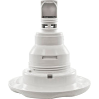 Jet Intl, WW Power Storm, 5"fd, Twin Roto, Txt Scal, Wht, Thd