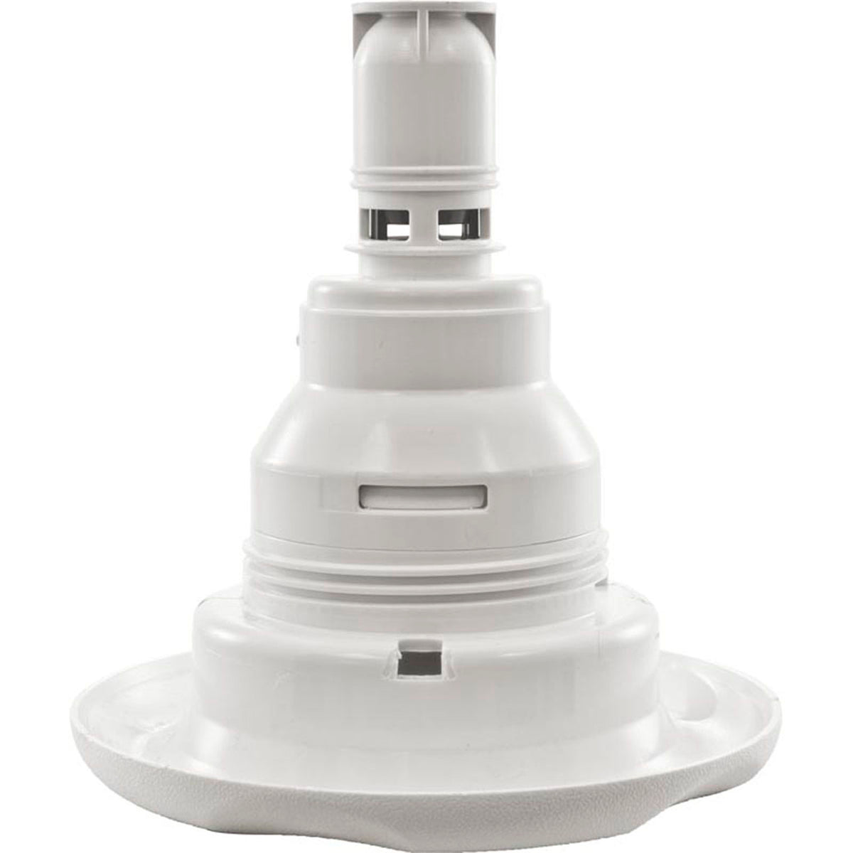 Jet Intl, WW Power Storm, 5"fd, Twin Roto, Txt Scal, Wht, Thd