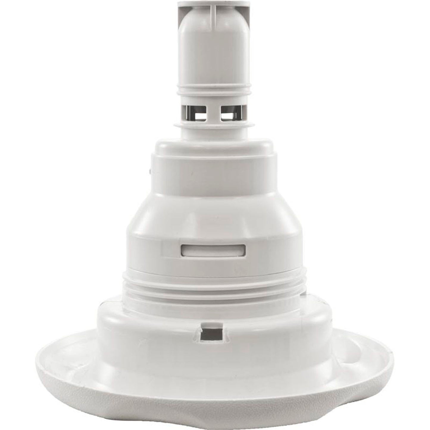 Jet Intl, WW Power Storm, 5"fd, Twin Roto, Txt Scal, Wht, Thd