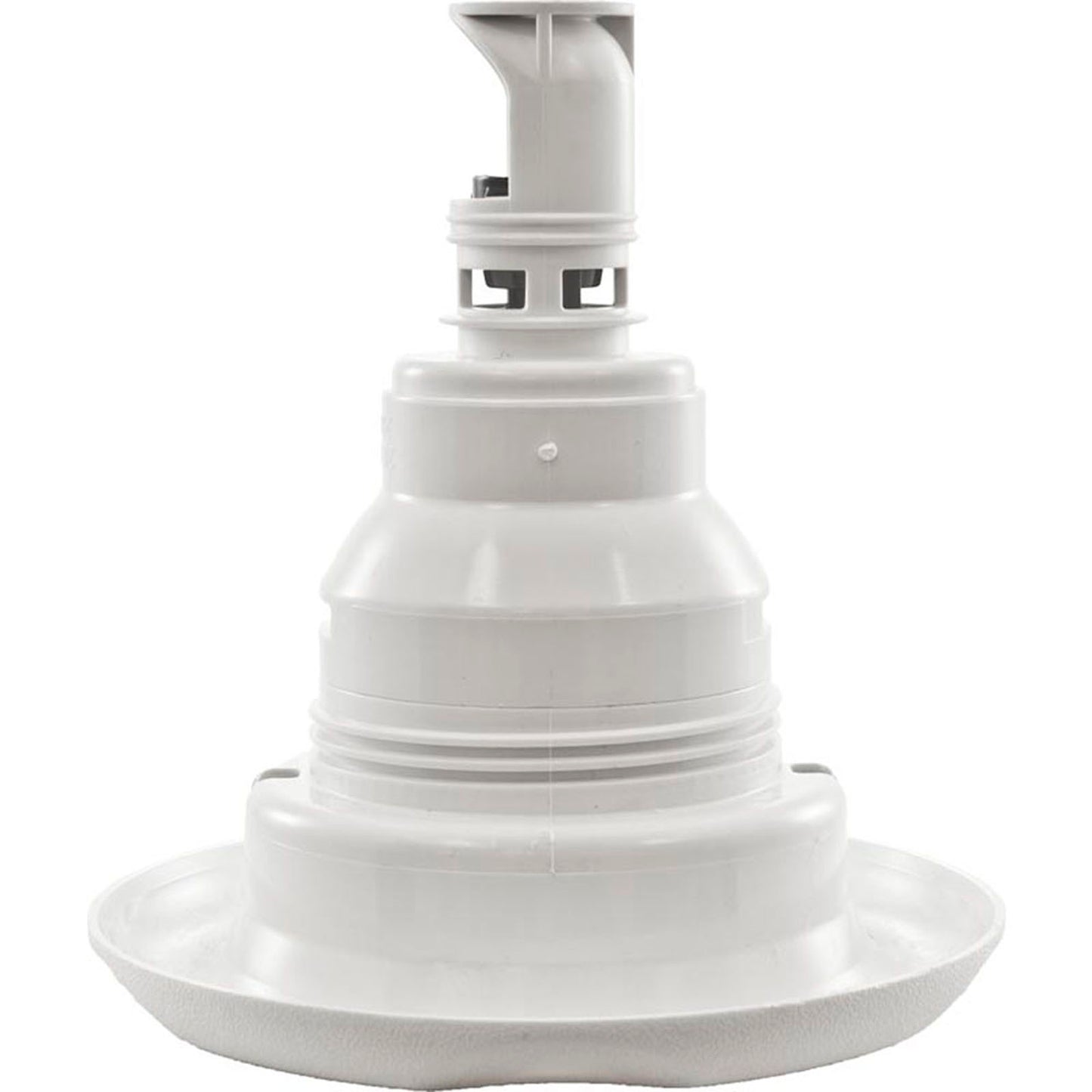 Jet Intl, WW Power Storm, 5"fd, Twin Roto, Txt Scal, Wht, Thd