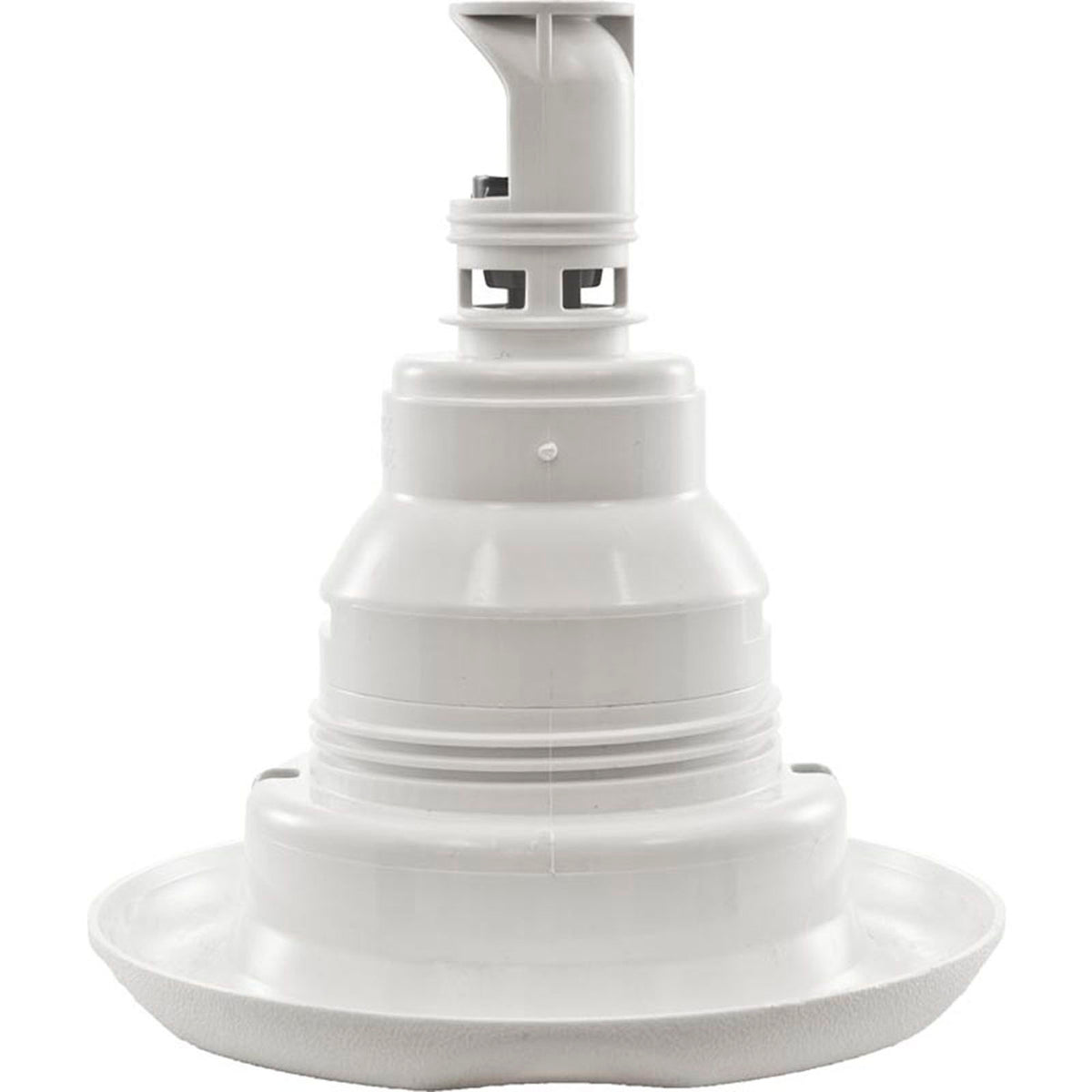 Jet Intl, WW Power Storm, 5"fd, Twin Roto, Txt Scal, Wht, Thd
