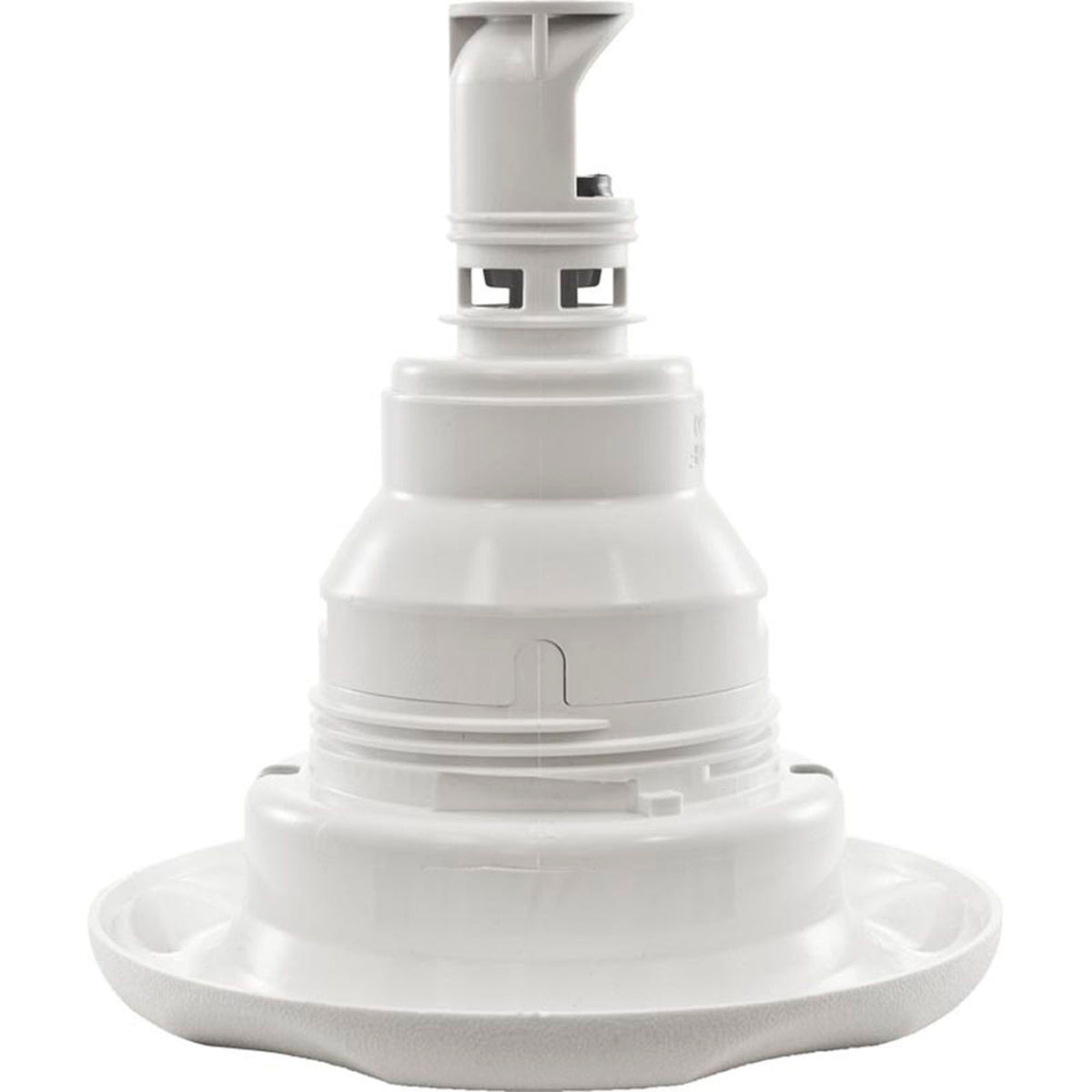 Jet Intl, WW Power Storm, 5"fd, Twin Roto, Txt Scal, Wht, Thd