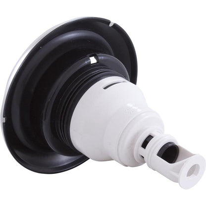 Jet Intl, WW Power Storm, 5"fd, Twin Roto, Scalloped, SS/Blk, Thd