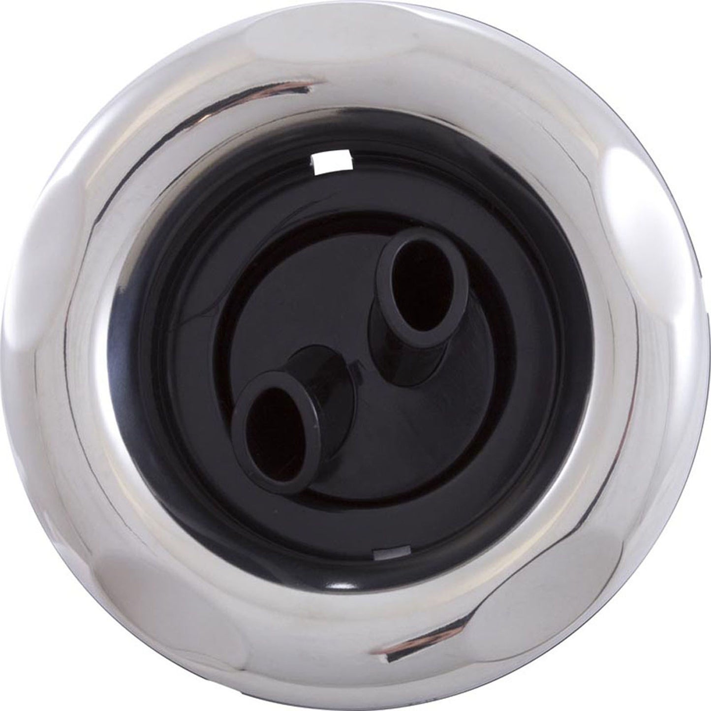 Jet Intl, WW Power Storm, 5"fd, Twin Roto, Scalloped, SS/Blk, Thd