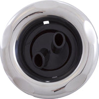 Jet Intl, WW Power Storm, 5"fd, Twin Roto, Scalloped, SS/Blk, Thd