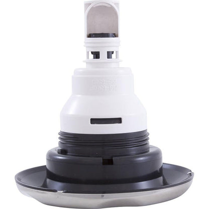 Jet Intl, WW Power Storm, 5"fd, Twin Roto, Scalloped, SS/Blk, Thd