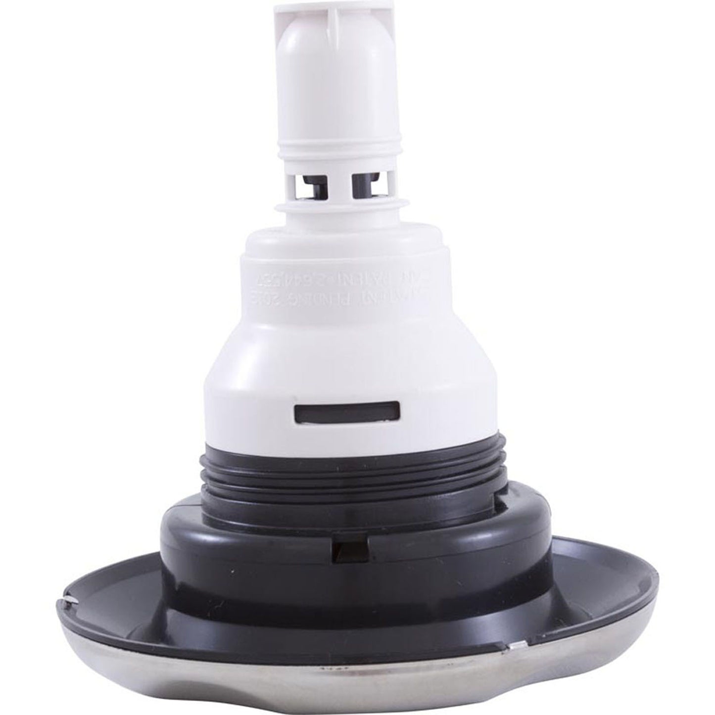 Jet Intl, WW Power Storm, 5"fd, Twin Roto, Scalloped, SS/Blk, Thd