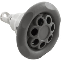 Jet Intl, WW Power Storm, 5"fd, Massage, Txt Scal, Gry, Thd