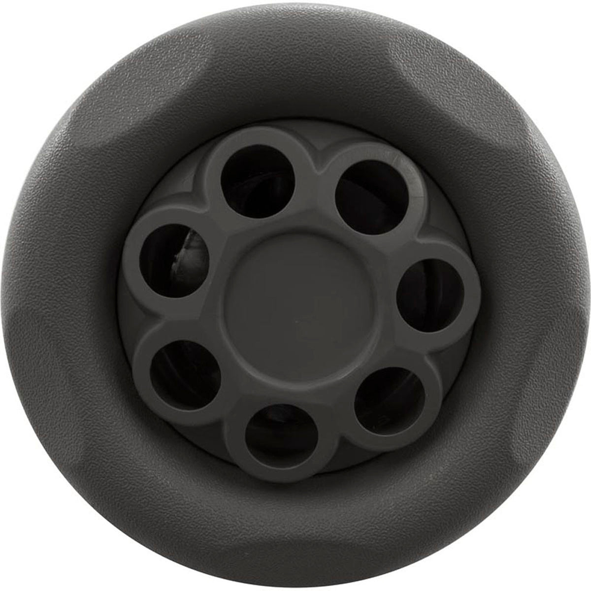 Jet Intl, WW Power Storm, 5"fd, Massage, Txt Scal, Gry, Thd